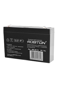 Аккумулятор (батарея) Robiton VRLA6-7.0