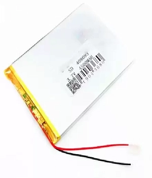 Аккумуляторная батарея Li-Pol (4x80x95мм), 2pin, 3.7В, 3900мАч