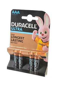 Батарейка (элемент питания) Duracell Ultra Power LR03 BL4, 1 штука