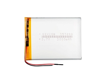 Аккумуляторная батарея Li-pol (3.5x70x90мм), 2pin, 3.7В, 2800мАч
