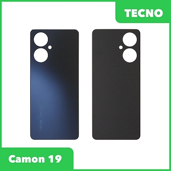 Задняя крышка для Tecno Camon 19 (черный)