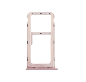 Держатель (лоток) SIM-карты для Huawei Honor 6A, розовый